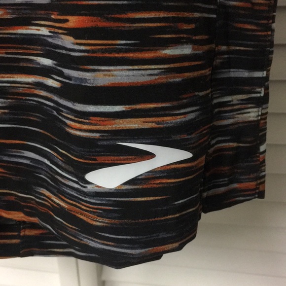 Multicolored, Brooks, Running Shorts (Medium) - Picture 4 of 6